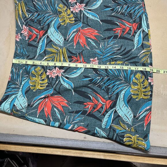 RipSkirt Hawaii Womens Wrap Skirt Size XL Length 2 Vintage Bali Jungle Print - Picture 10 of 12